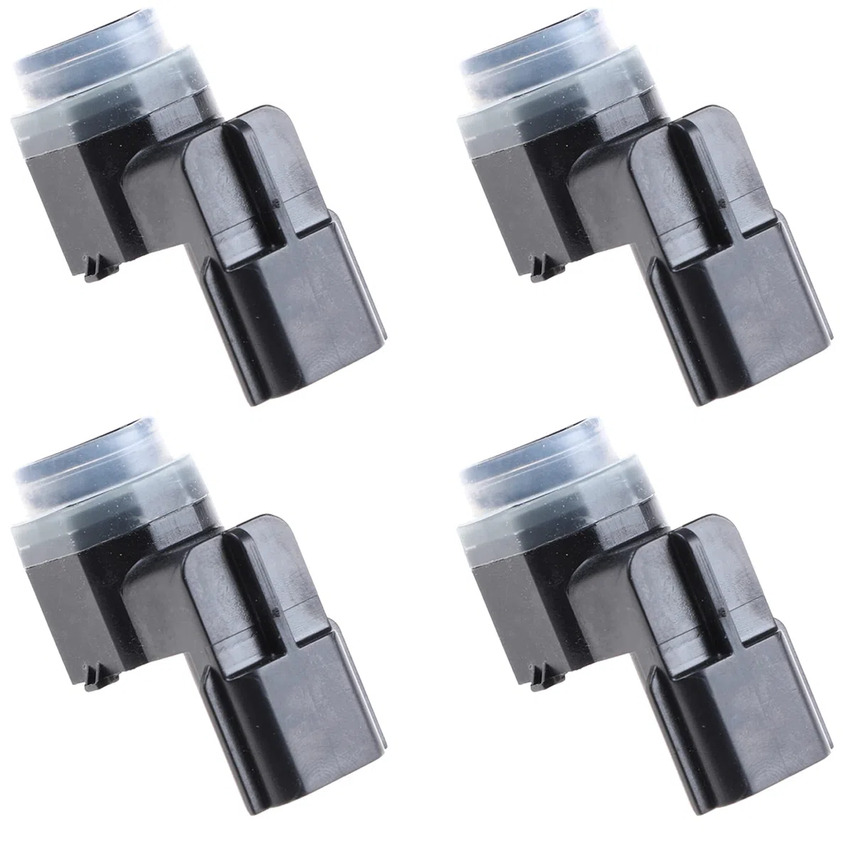 (Lot de 4) Capteur Radar de Recul Aide Stationnement Avant ou Arrière compatible pour TALENTO NV300 QASHQAI 2 VIVARO B CLIO IV FLUENCE SCENIC 3 KANGOO LAGUNA 3 TRAFIC 3-284421815R 095517245