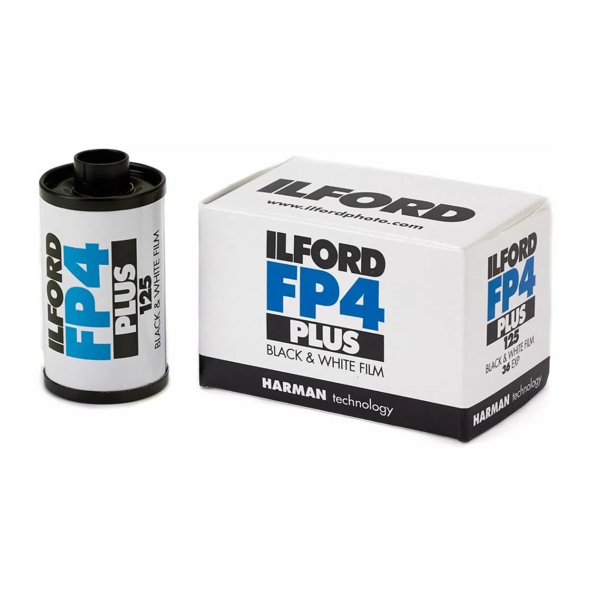 Ilford FP4 Plus Lot de 3 Rouleaux de Film négatif Noir et Blanc 35 mm 36 Poses