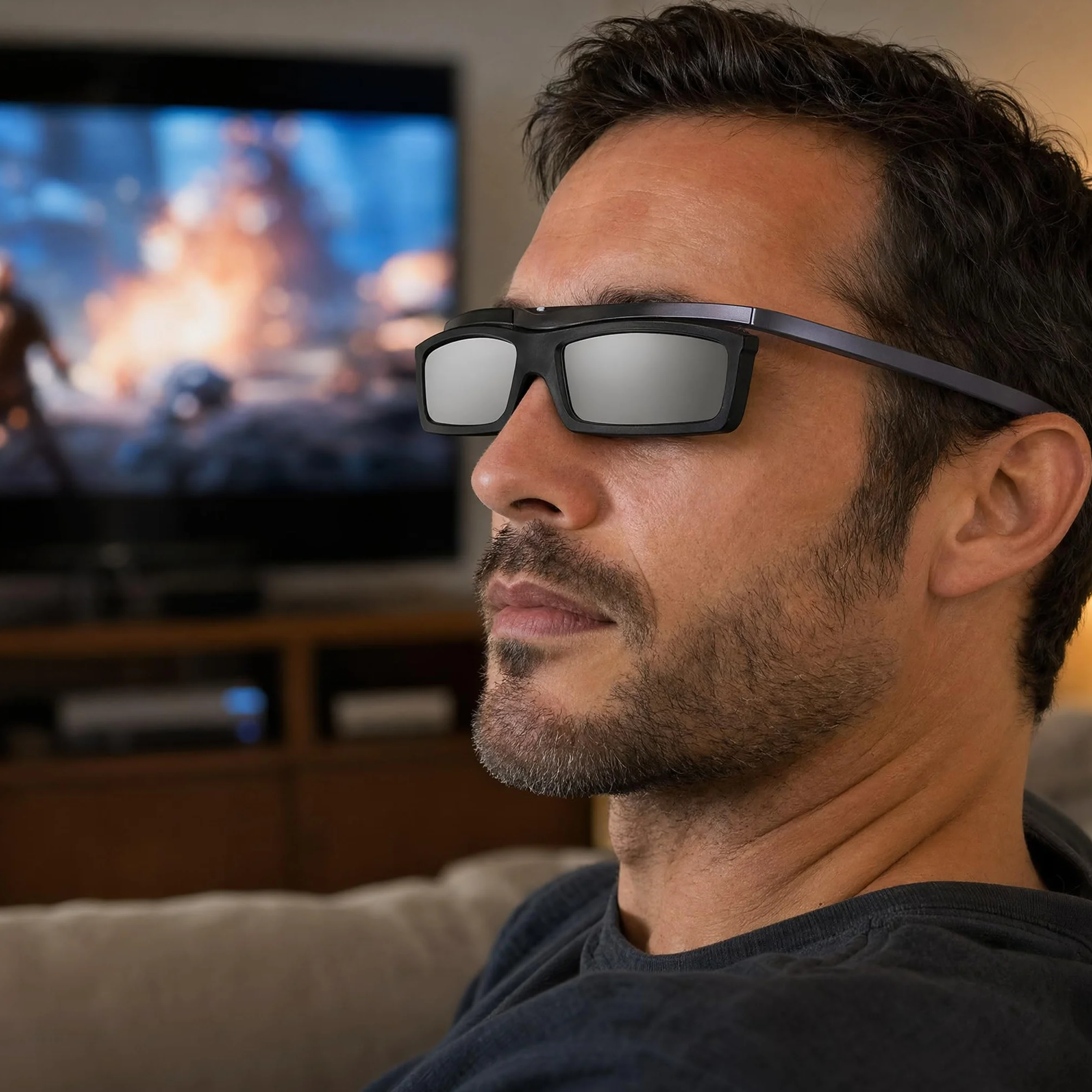 SSG5100GB Lot de 4 lunettes 3D à obturateur actif pour TV Samsung SSG-5100 Go