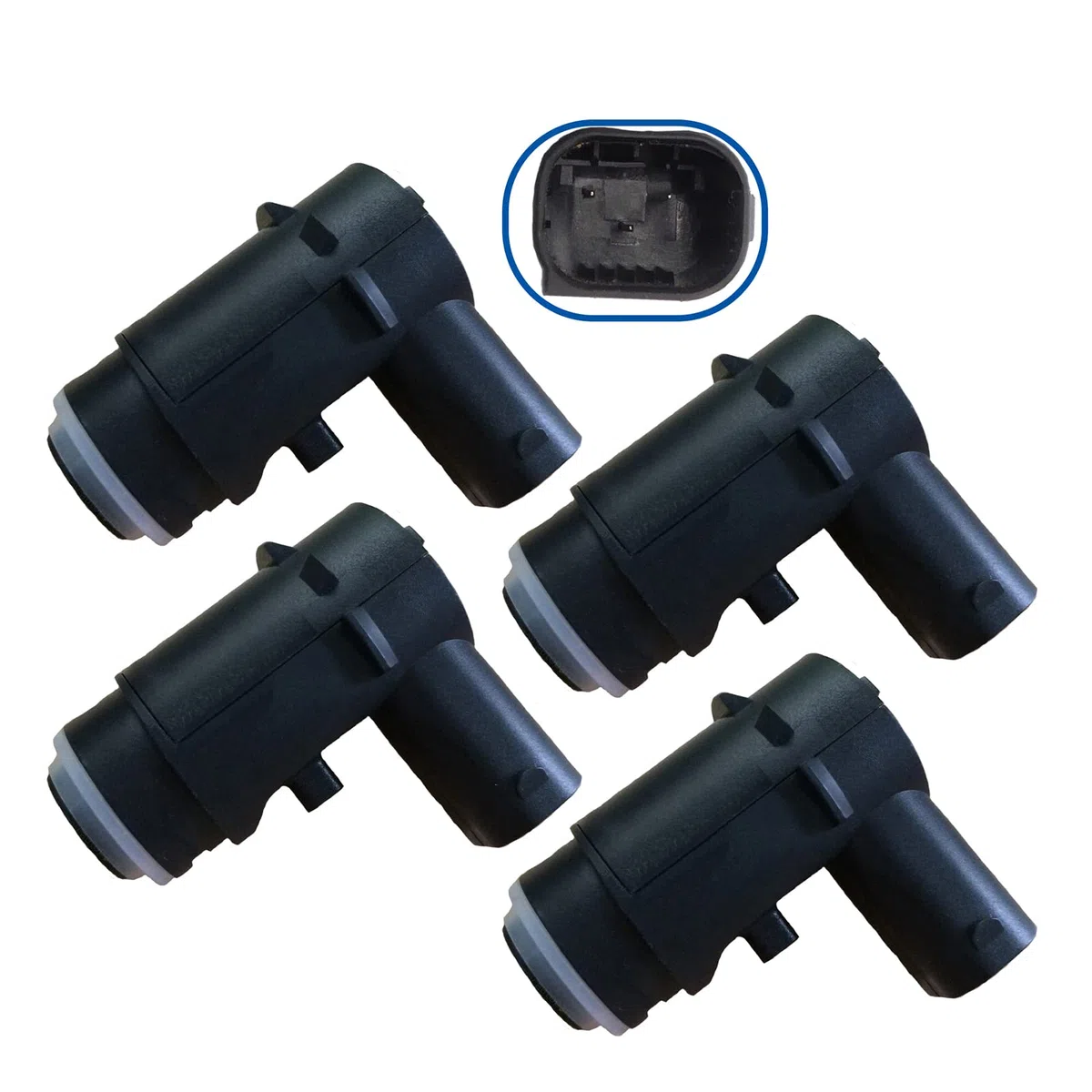 (Lot de 4) Capteurs Radar de Recul Aide Stationnement Arrière compatible pour DOKKER DUSTER LODGY LOGAN II LOGAN MCV II SANDERO II - 284375765R