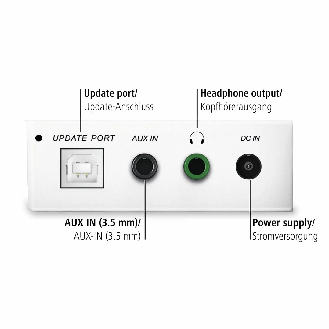 Hama Radio numérique "DR350", FM/DAB/DAB+ (pour réception FM / DAB / DAB +,radio de cuisine sous comptoir, écran couleur, fonction d'alarme, fonctionnement sur secteur) Blanc