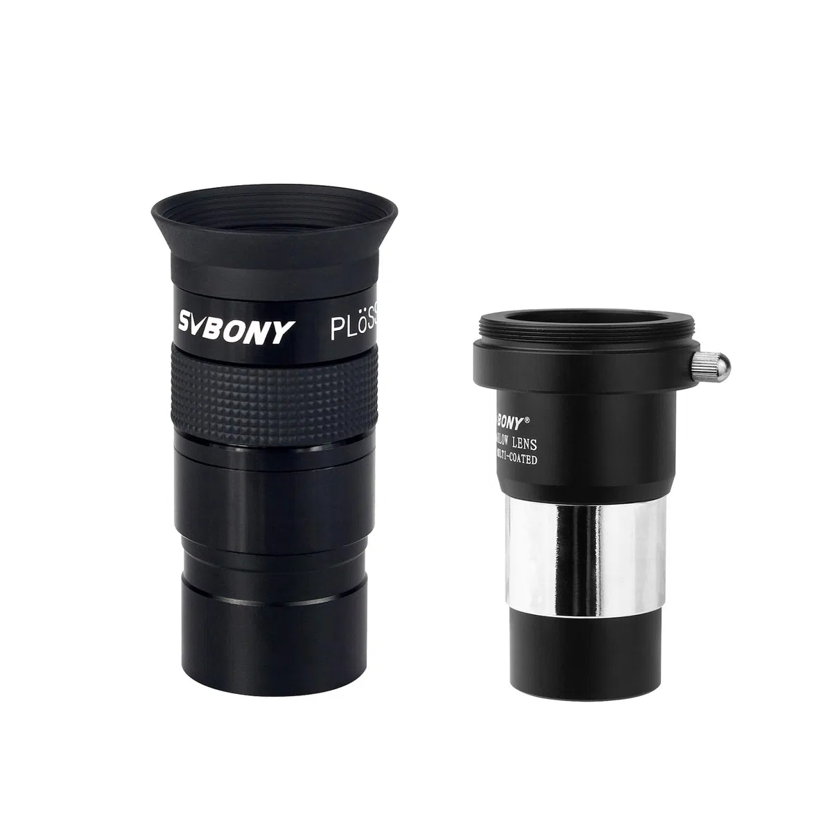 Svbony Oculaire de télescope 40 mm, oculaire Plossl 40 degrés FMC avec filtre et lentille de Barlow 2 x filetage pour l'observation planétaire de la lune