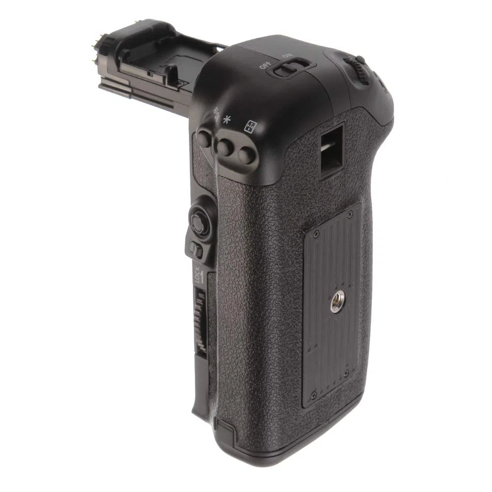 Hersmay BG-E20 Poignée d'alimentation pour appareil photo Canon 5D Mark IV, prise de vue verticale avec double compartiment de batterie, puissance étendue et ergonomie améliorée, peut contenir 2