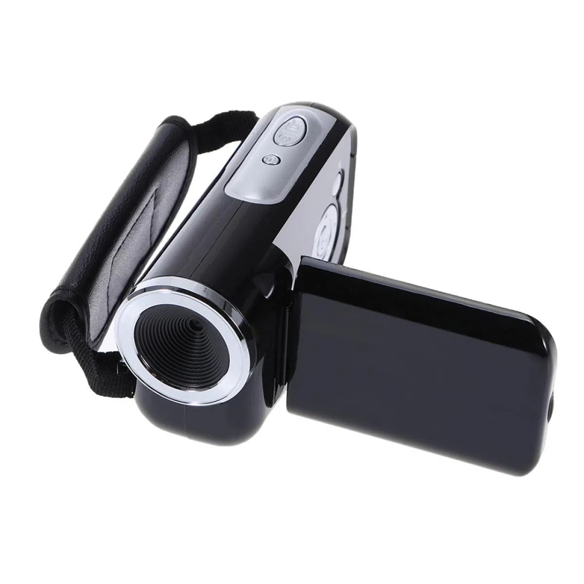Kichvoe Caméra Vidéo Numérique Mini Dv Zoom Numérique 16x, Écran Tft 2 Pouces, Capteur 5mp, Mémoire Extensible Jusqu'à 32 Go, pour Enregistrement Portable