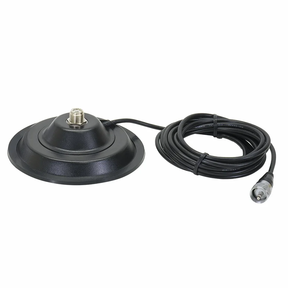 Antenne CB PNI ML70 PL connecteur, Base magnétique de 145 mm Incluse, 70 cm, câble RG58 de 4 m Inclus