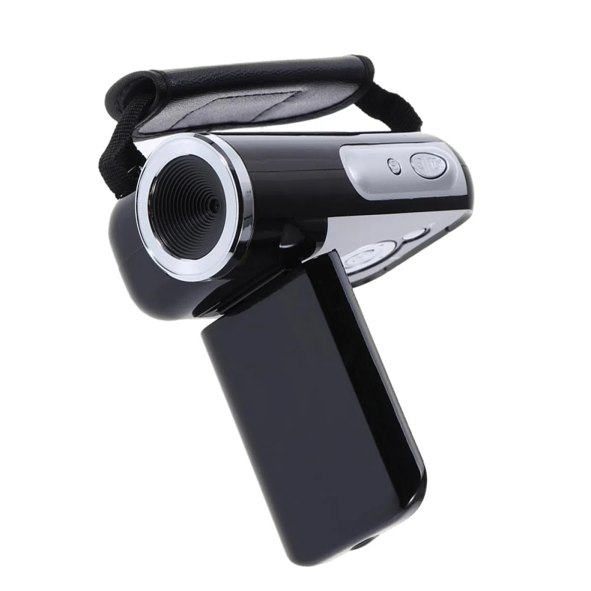 Kichvoe Caméra Vidéo Numérique Mini Dv Zoom Numérique 16x, Écran Tft 2 Pouces, Capteur 5mp, Mémoire Extensible Jusqu'à 32 Go, pour Enregistrement Portable