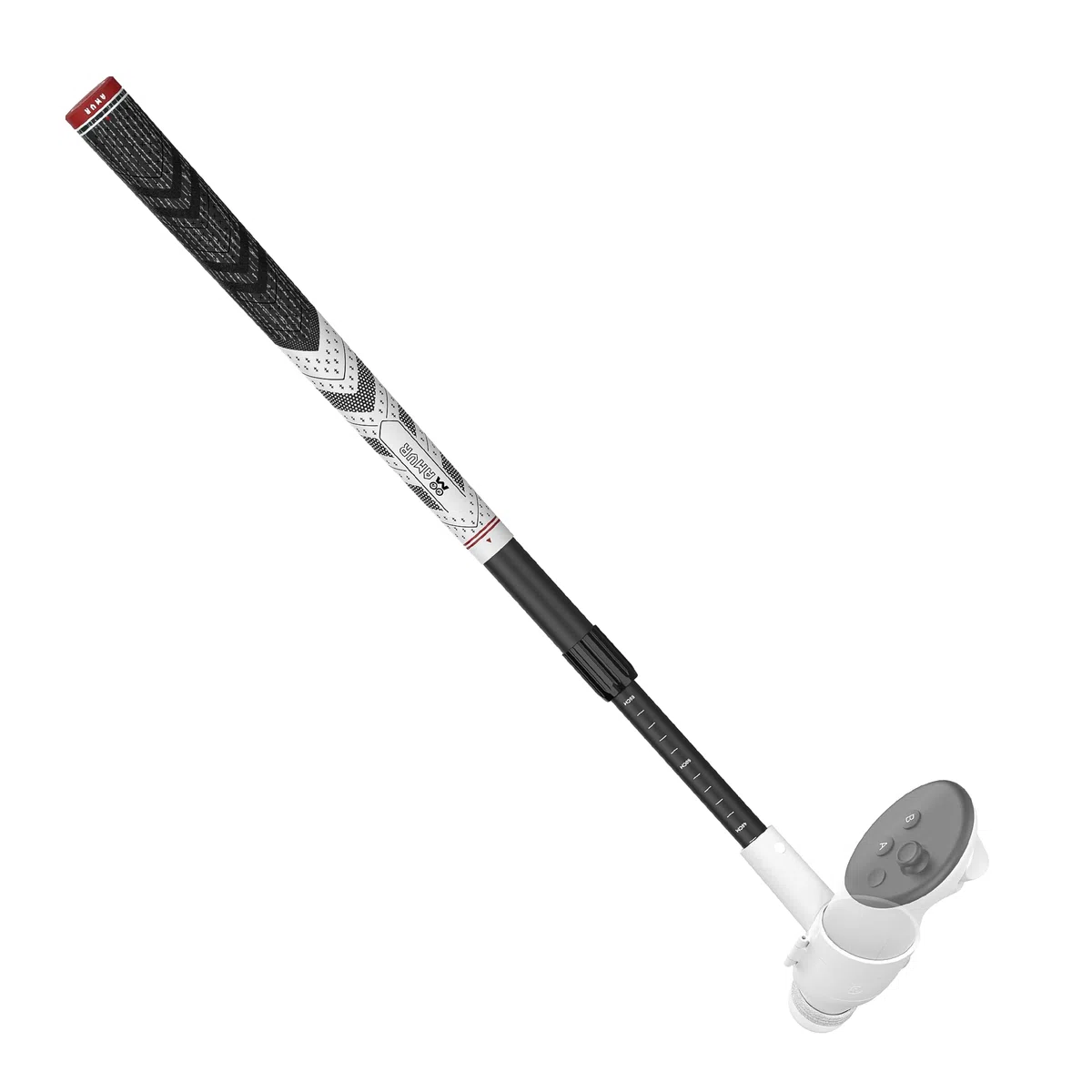 AMVR Fixation réglable pour club de golf compatible avec Meta/Oculus Quest 3S/Quest 3, longueur facilement réglable