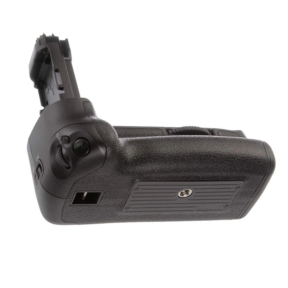 Hersmay BG-E20 Poignée d'alimentation pour appareil photo Canon 5D Mark IV, prise de vue verticale avec double compartiment de batterie, puissance étendue et ergonomie améliorée, peut contenir 2