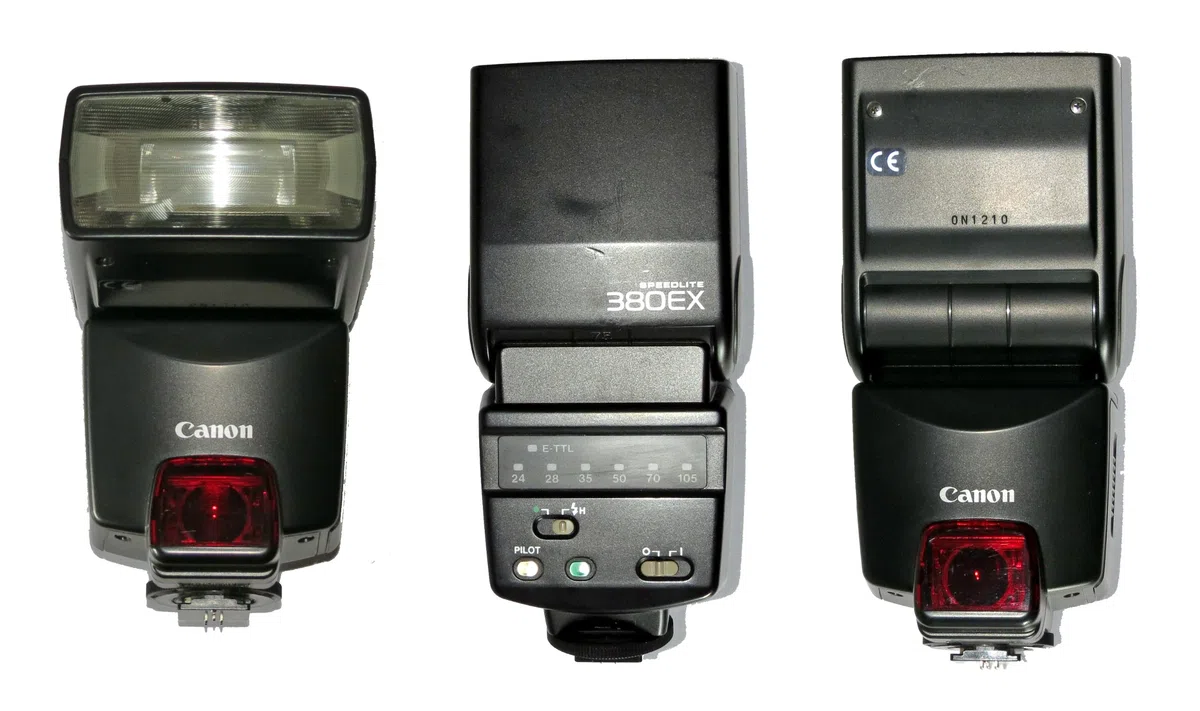 Flash Canon Speedlite 380EX EOS pour PowerShot G1 Pro70 et