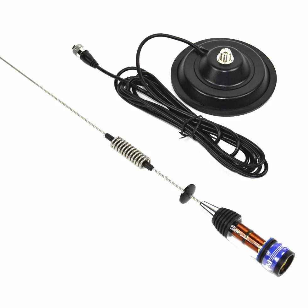Antenne CB PNI ML70 PL connecteur, Base magnétique de 145 mm Incluse, 70 cm, câble RG58 de 4 m Inclus