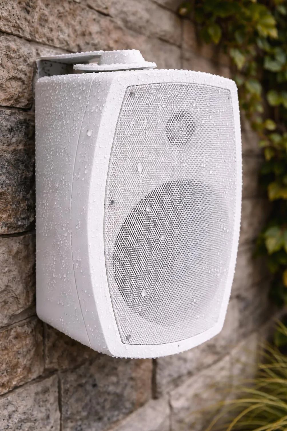 System One OD520 WH Paire d’enceintes pour l’intérieur et l’extérieur Couleur : blanc